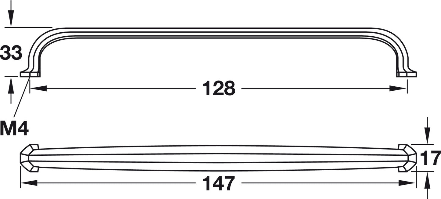 Handle, Zinc