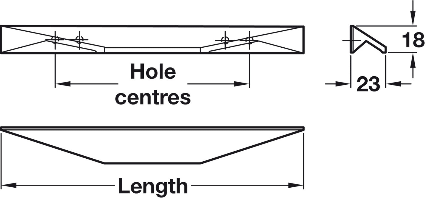 Handle, Aluminum