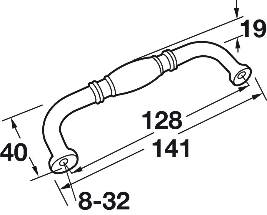 Handle, Zinc