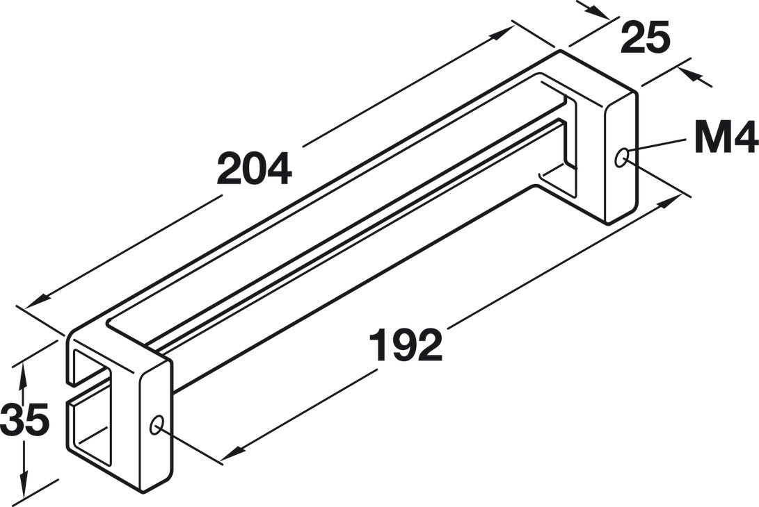 Handle, Zinc