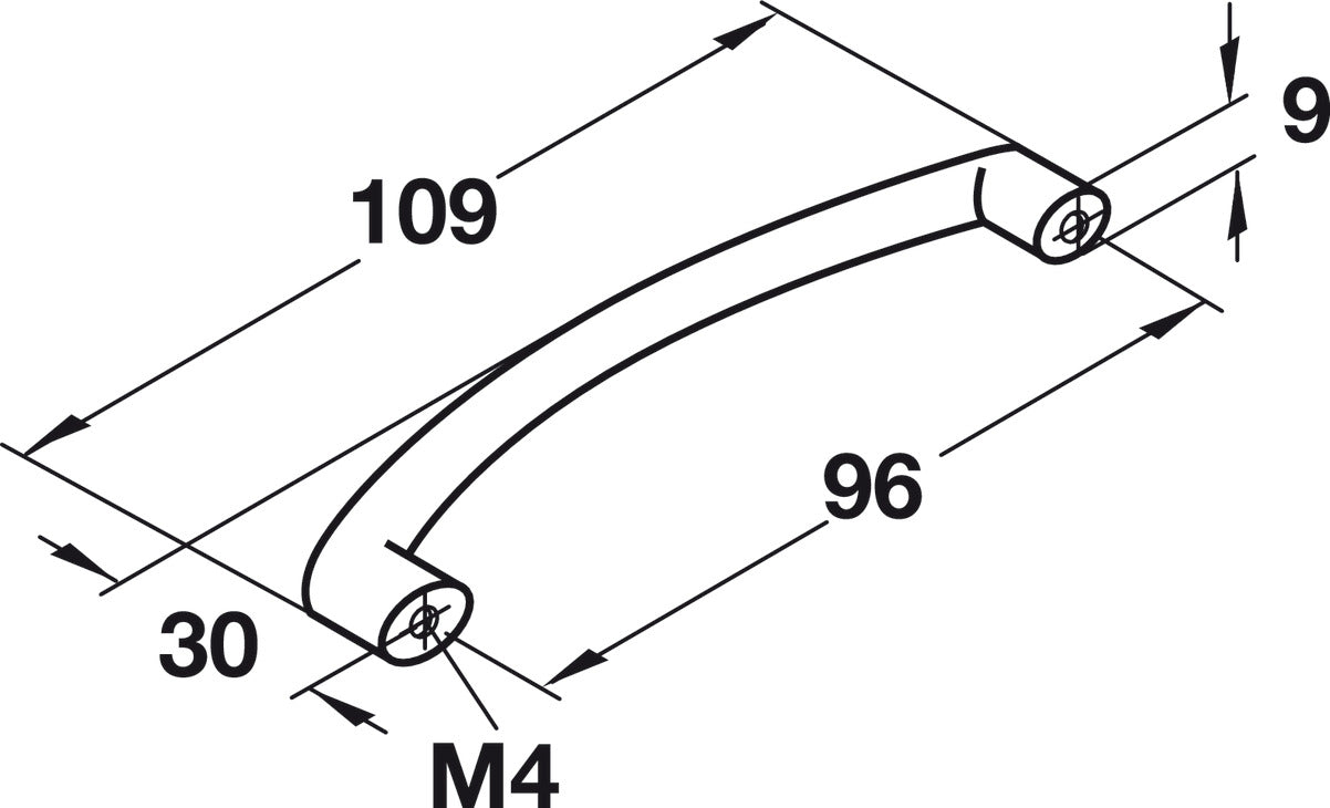 Handle, Zinc