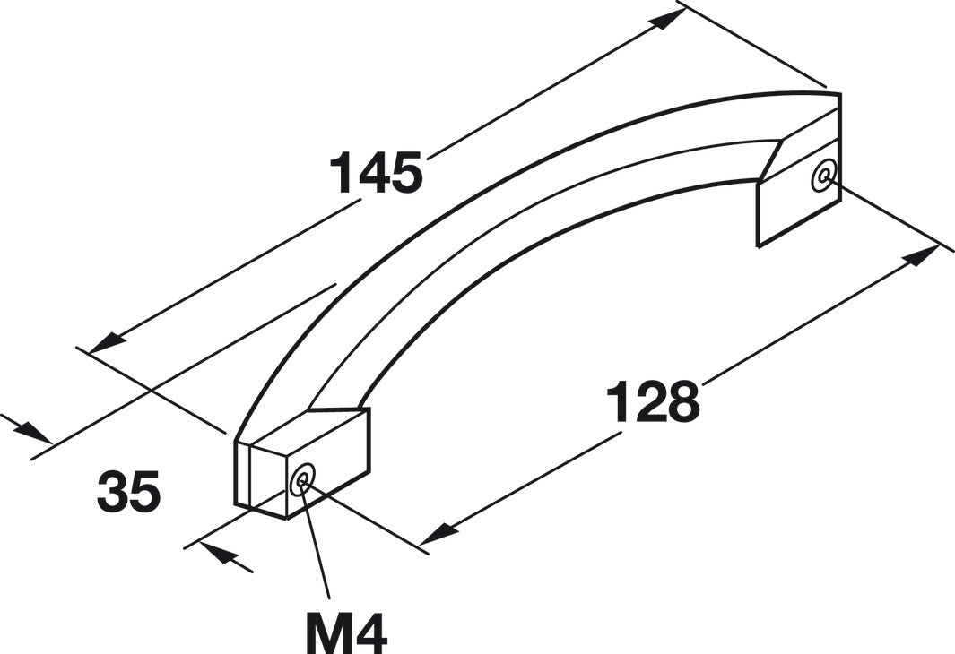 Handle, Zinc