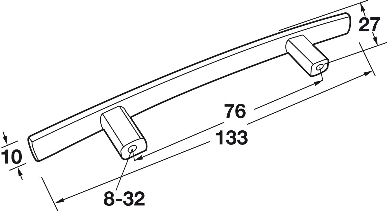 Handle, Zinc