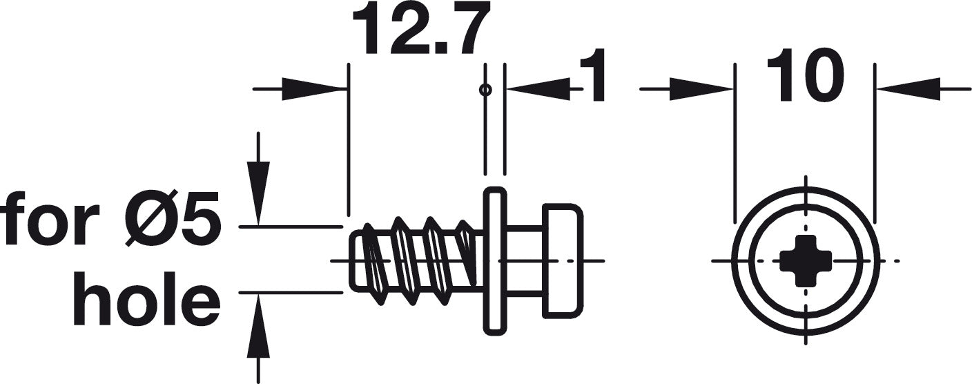 Modular Screw, with Special Thread