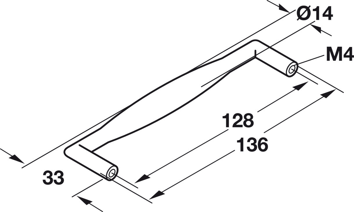 Handle, Zinc
