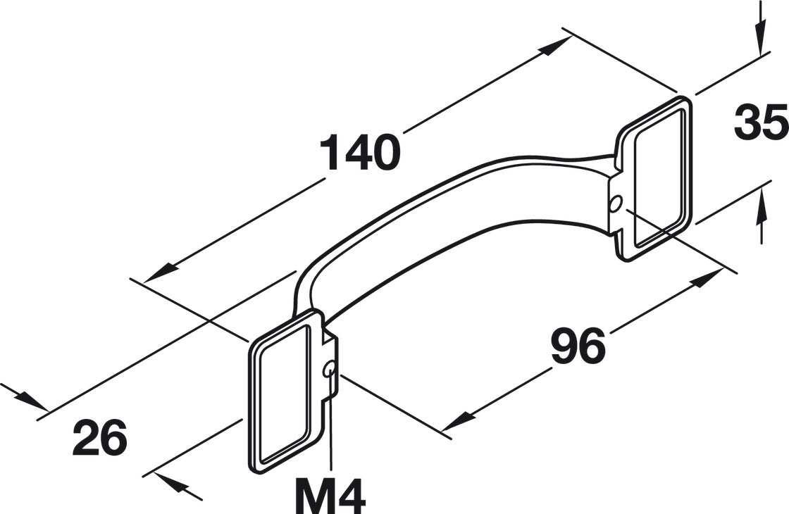 Handle, Zinc
