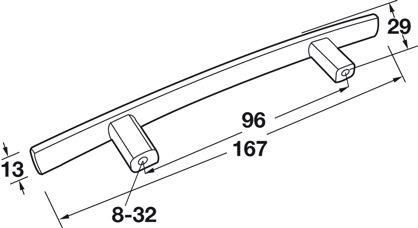 Handle, Zinc