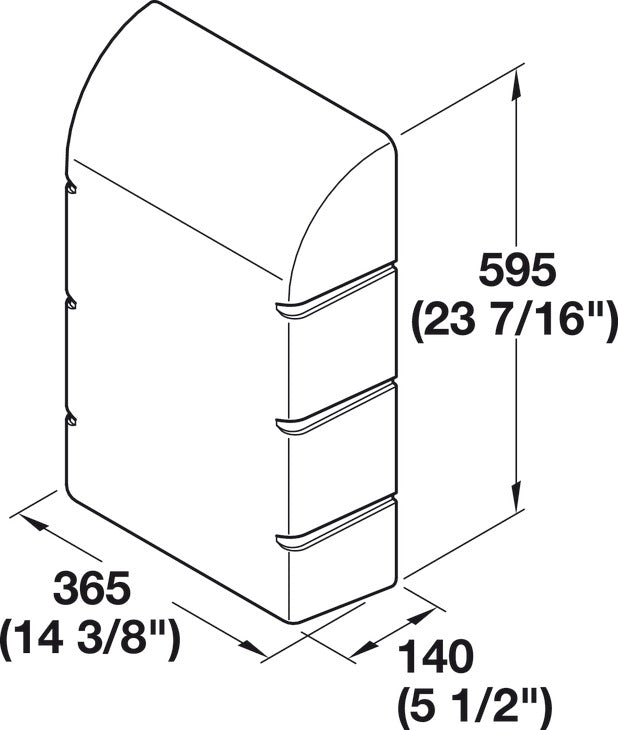 Wall Cover, for Wall-Mounted Ironfix® Ironing Board