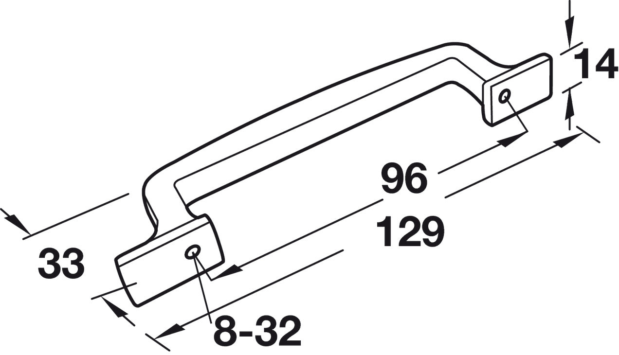 Handle, Zinc