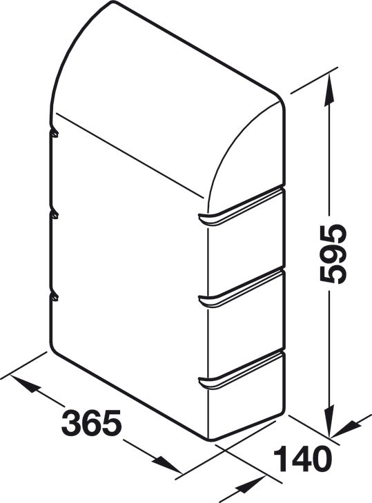 Wall Cover, for Wall-Mounted Ironfix® Ironing Board