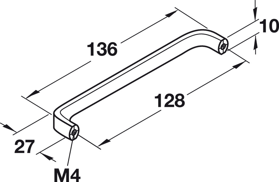 Handle, Zinc