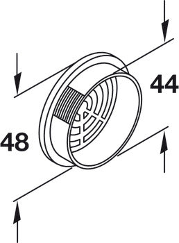 Air Ventilation Cap, Ø48 mm