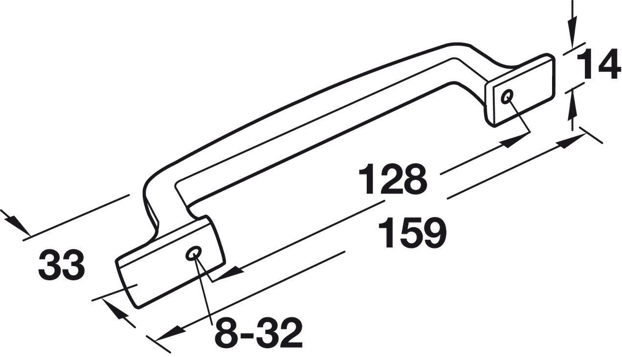 Handle, Zinc