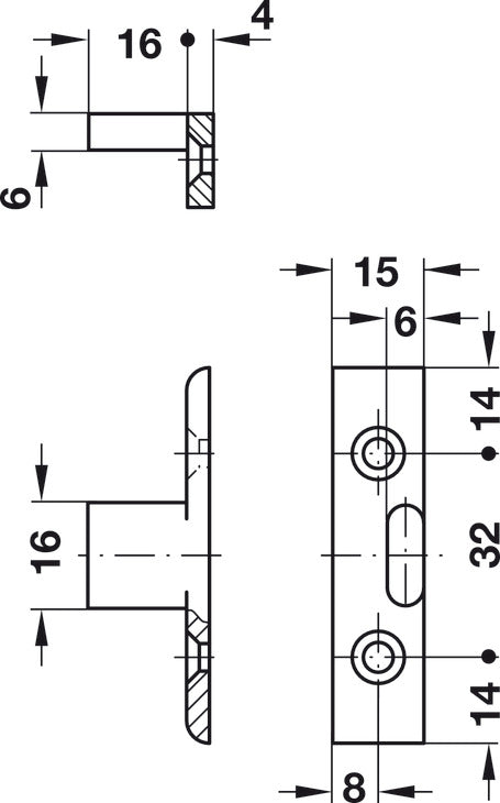EH Frame Connector, HÃ¤fele Keku EH
