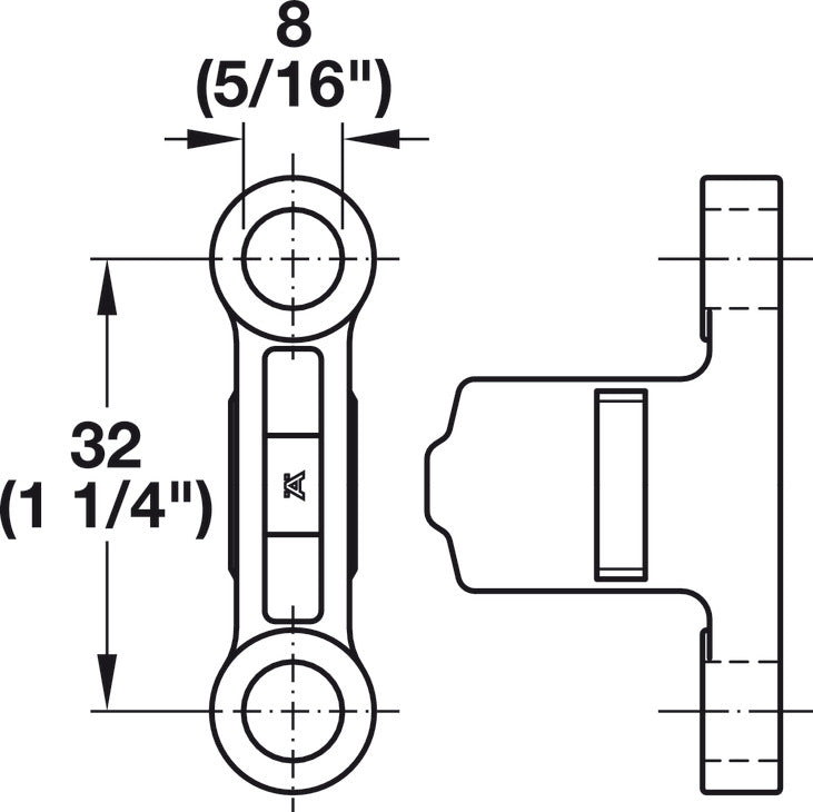 Drawer Front Fixing Bracket, HÃ¤fele Matrix Box P