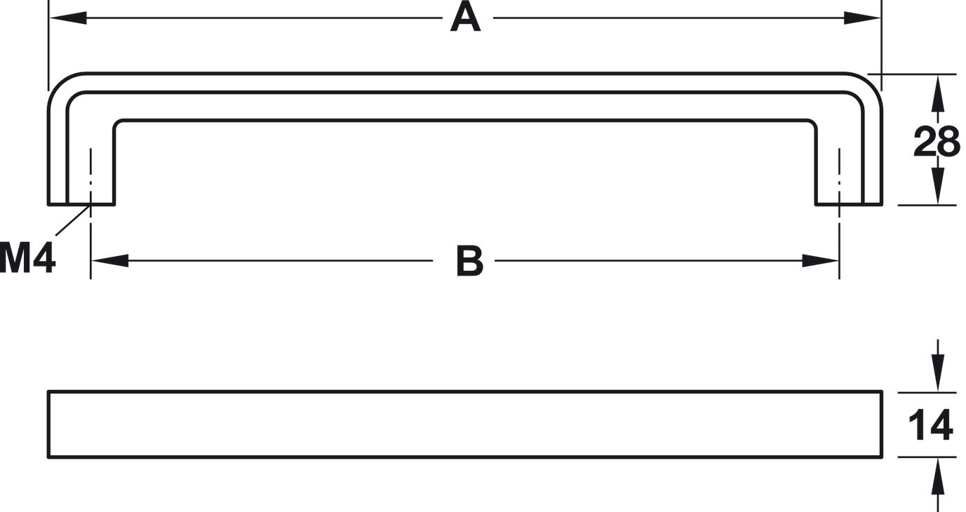 Handle, Zinc
