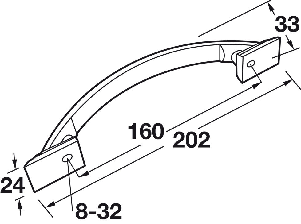 Handle, Zinc
