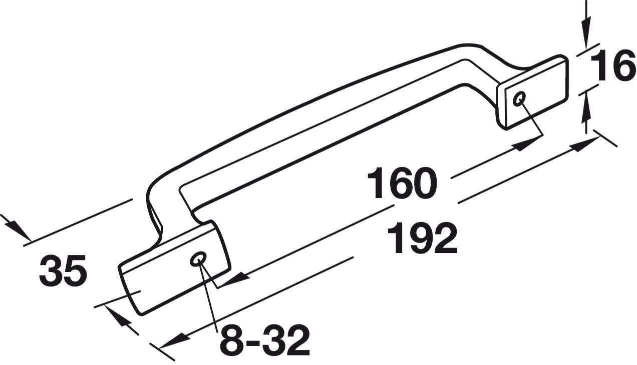 Handle, Zinc
