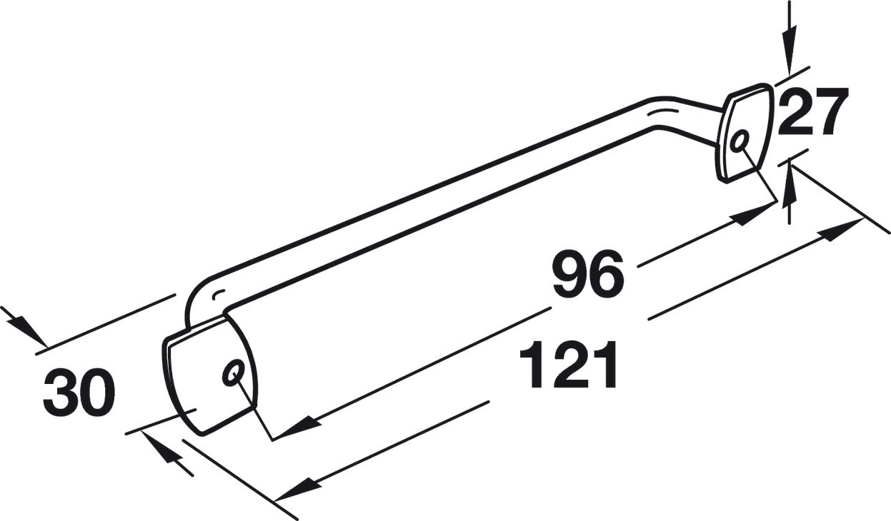 Handle, Zinc