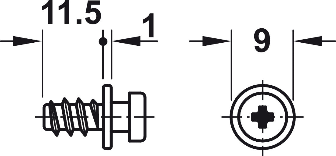 Modular Screw, with Special Thread