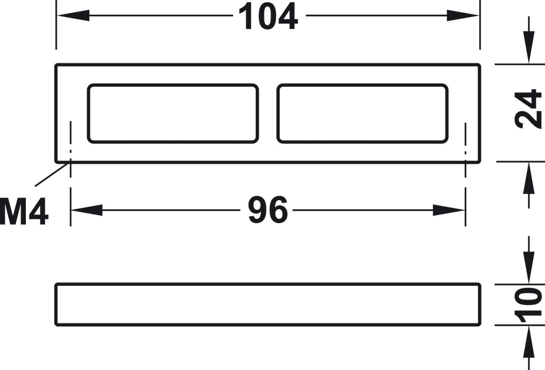Handle, Zinc