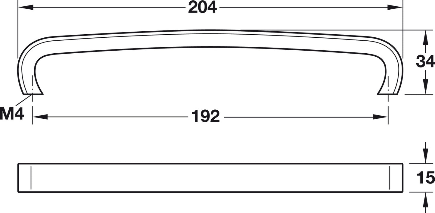 Handle, Zinc