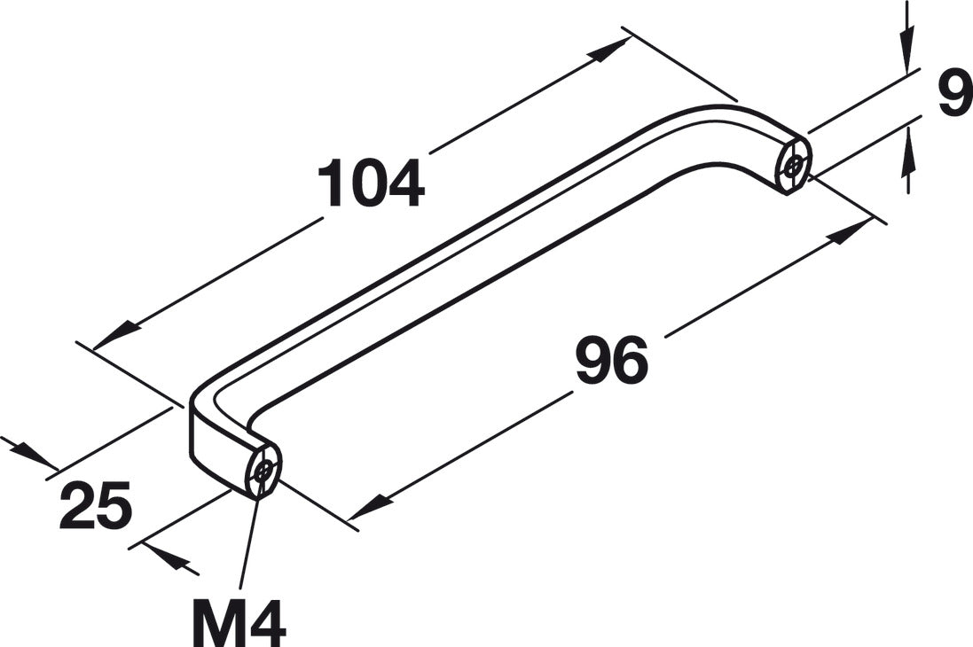Handle, Zinc