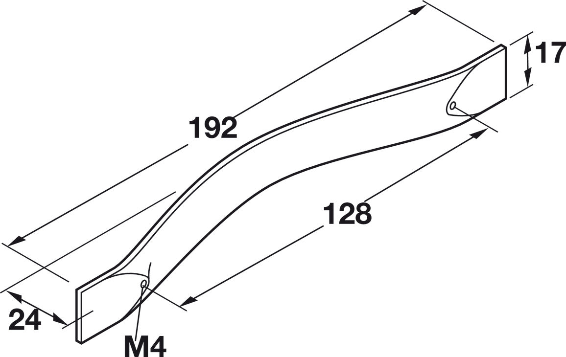 Handle, Zinc