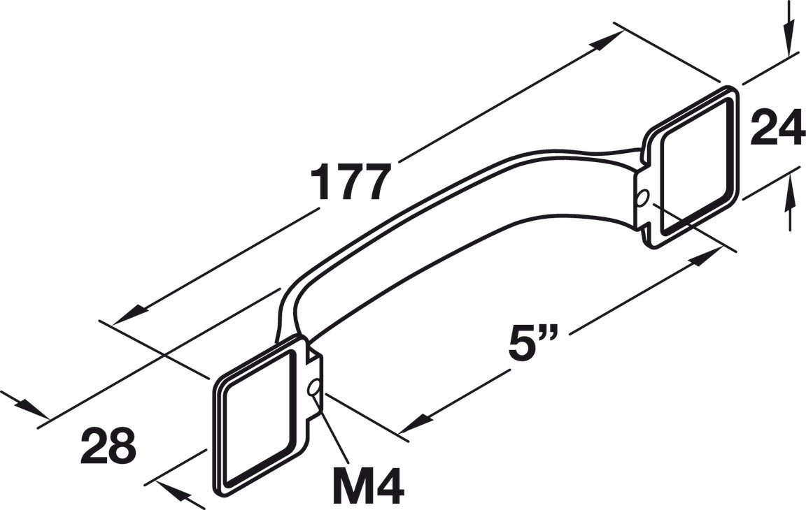 Handle, Zinc