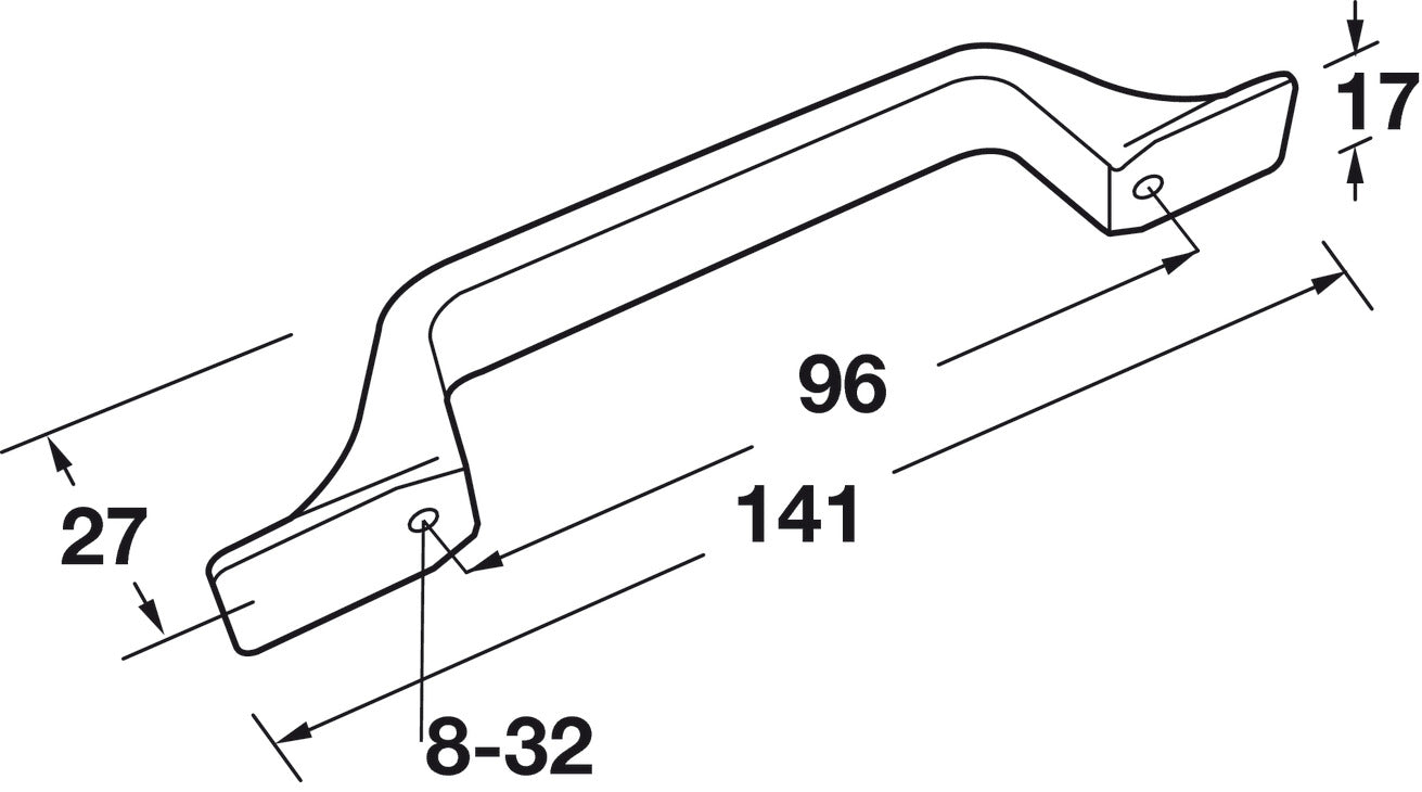 Handle, Zinc