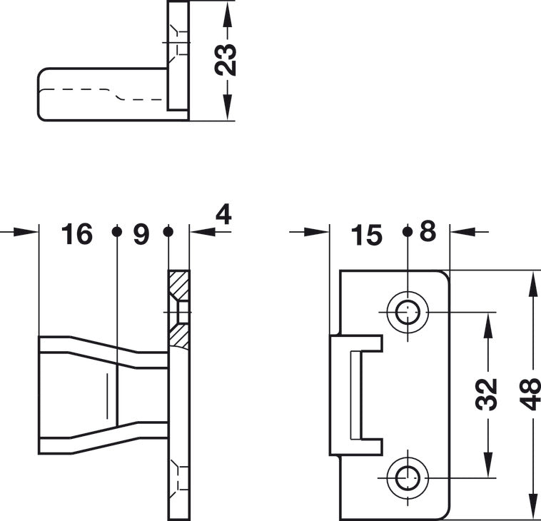Push-in Fitting, AS Panel Connector