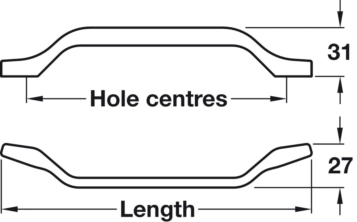 Handle, Zinc