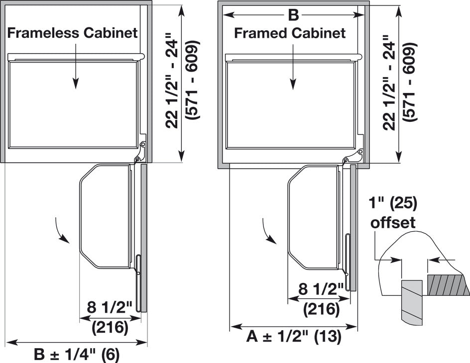 Door Tray Set, for Tandem Chef's Pantry