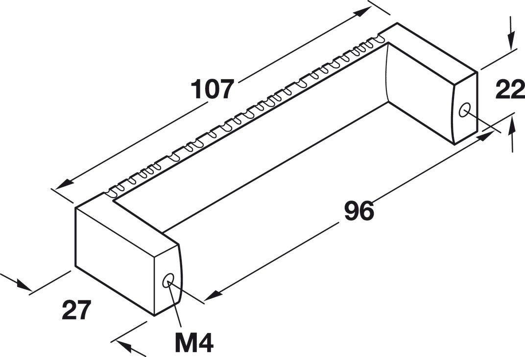 Handle, Zinc