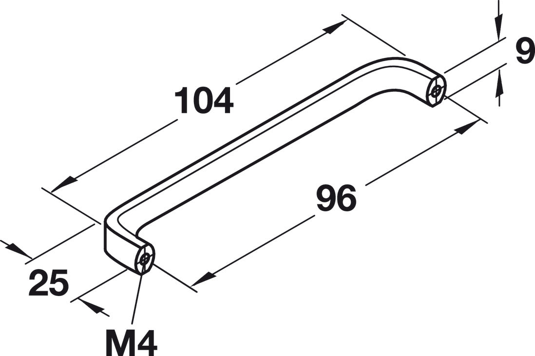 Handle, Zinc
