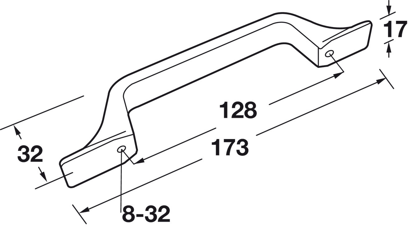 Handle, Zinc