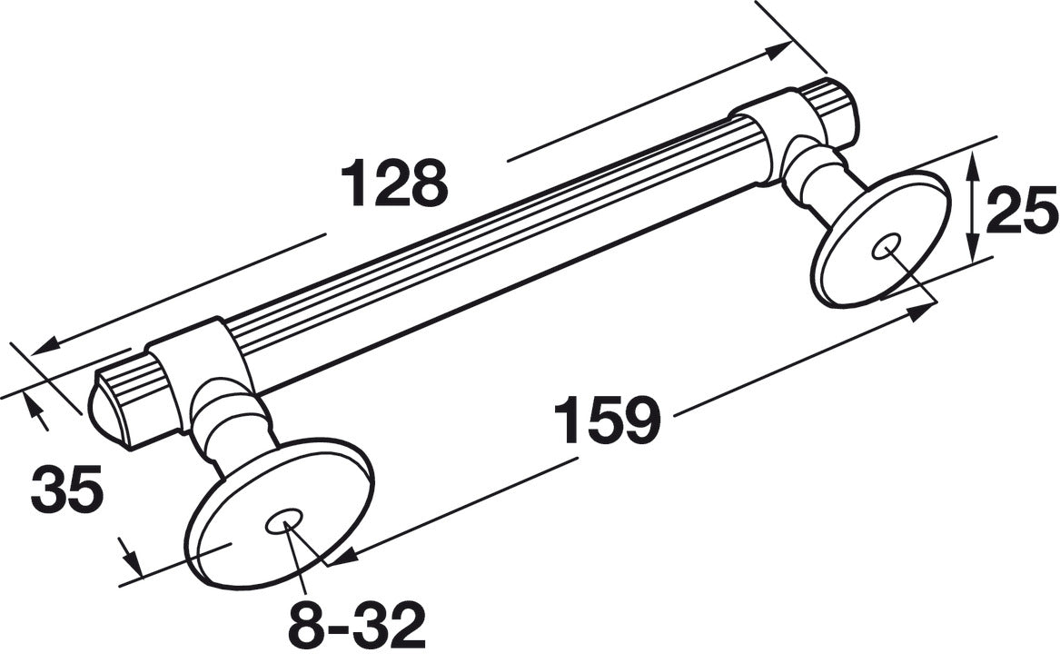 Handle, Zinc
