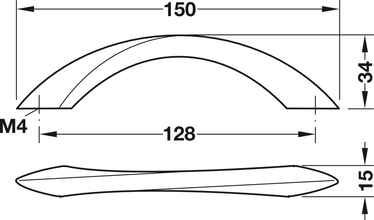 Handle, Zinc