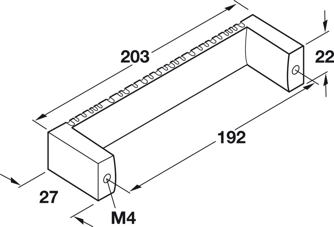 Handle, Zinc