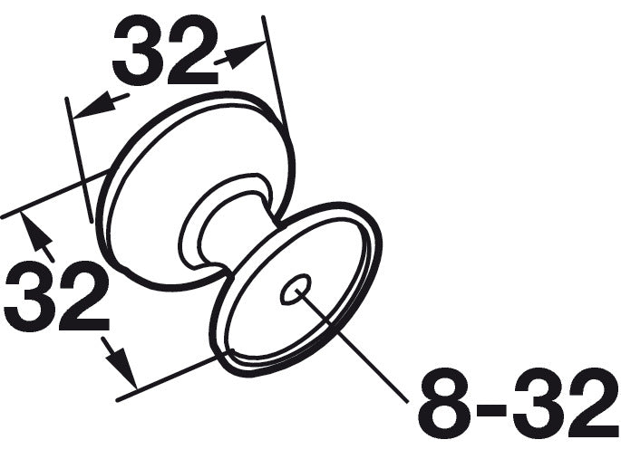 Knob, Zinc