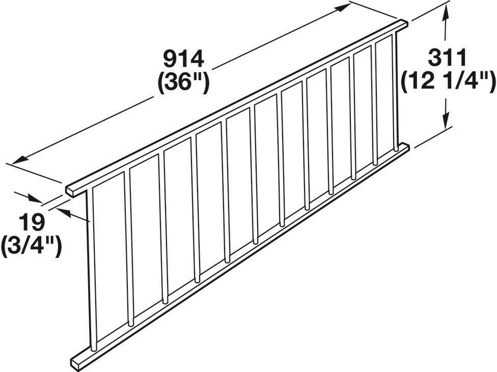 Plate Rack, Wooden Cabinet Accessory
