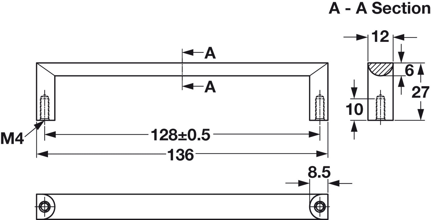 Handle, Zinc