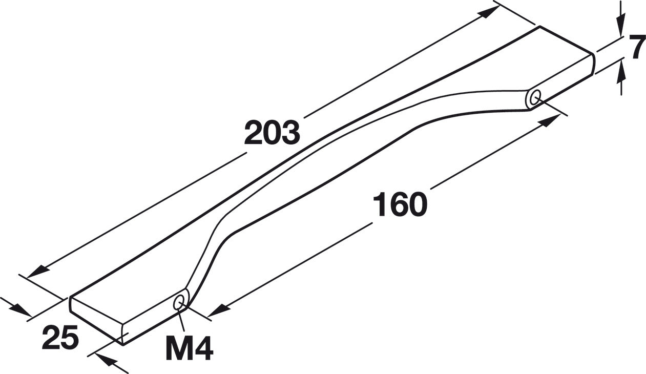 Handle, Zinc