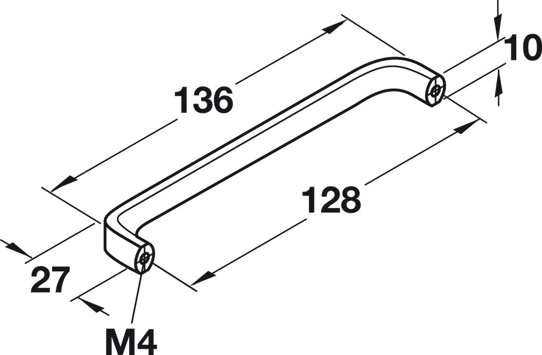 Handle, Zinc