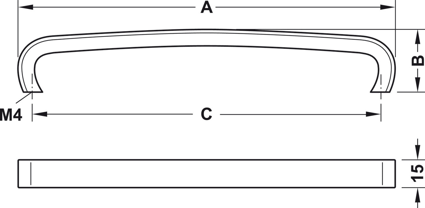 Handle, Zinc