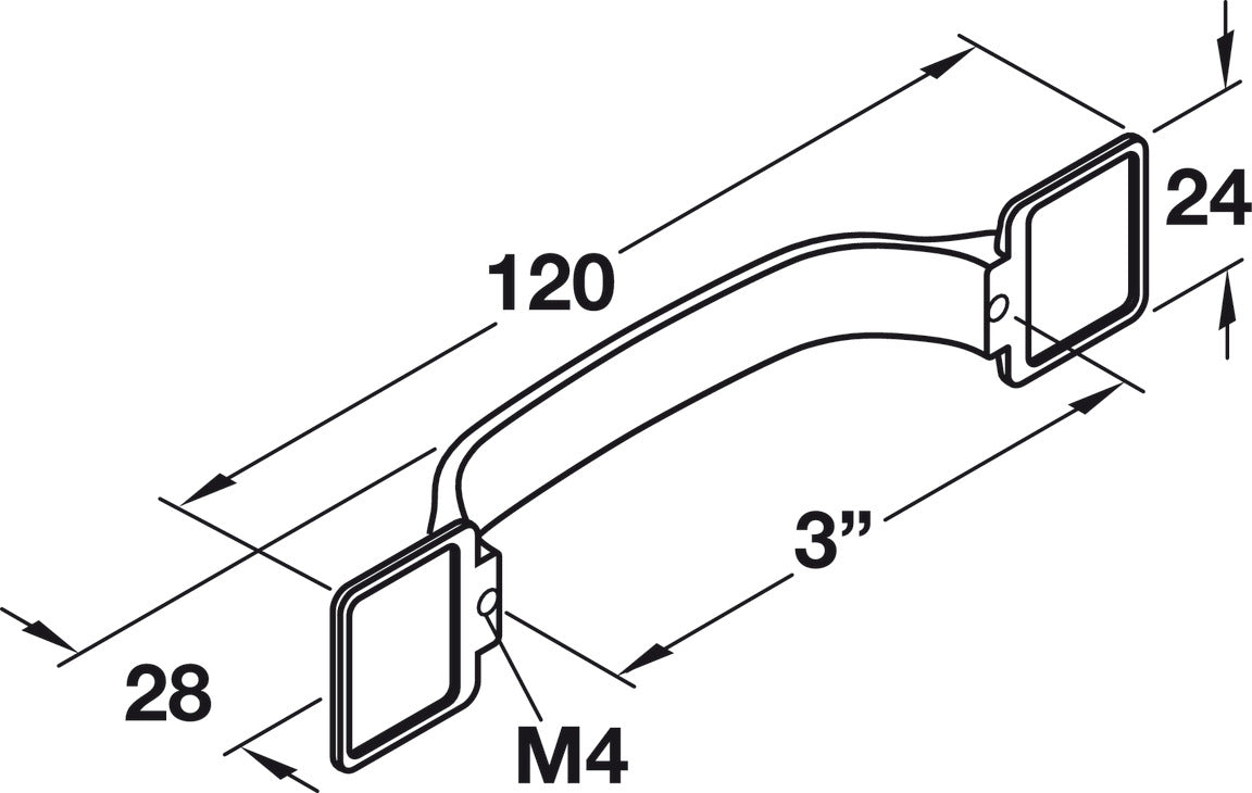 Handle, Zinc