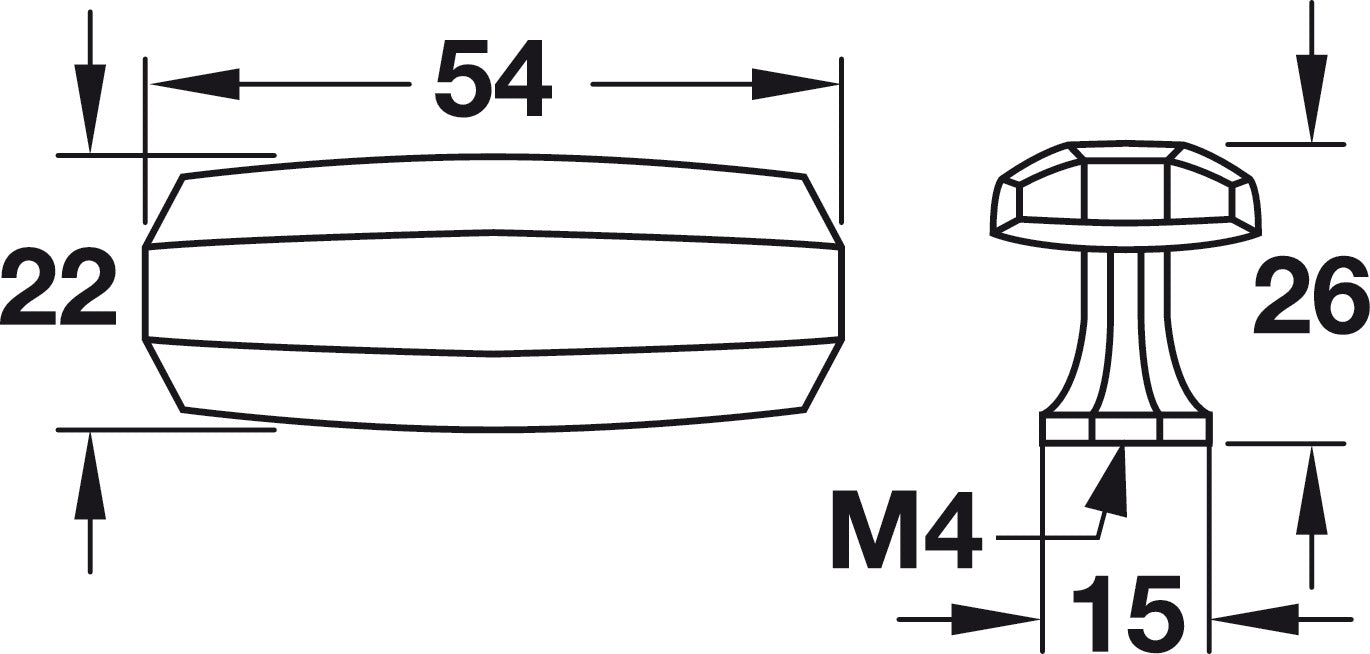 Knob, Zinc
