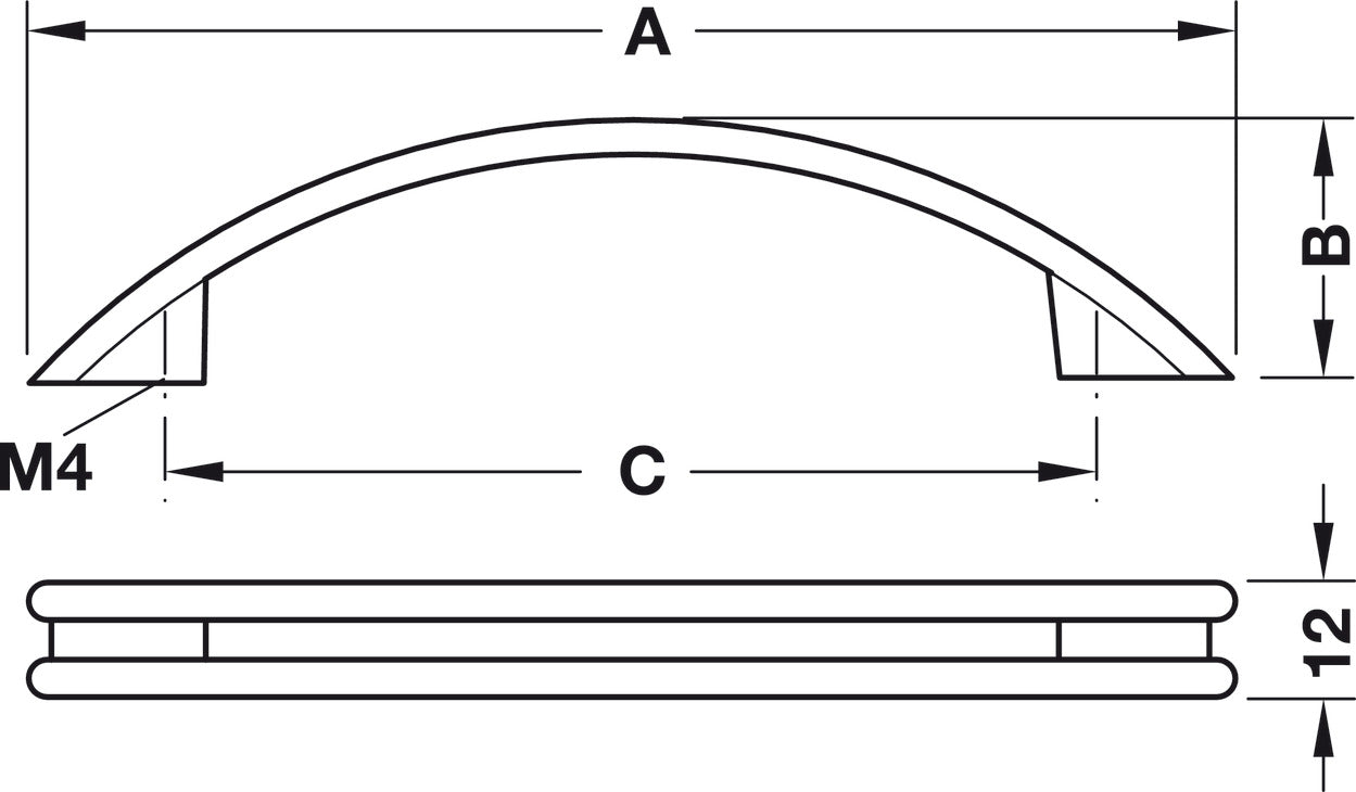 Handle, Zinc