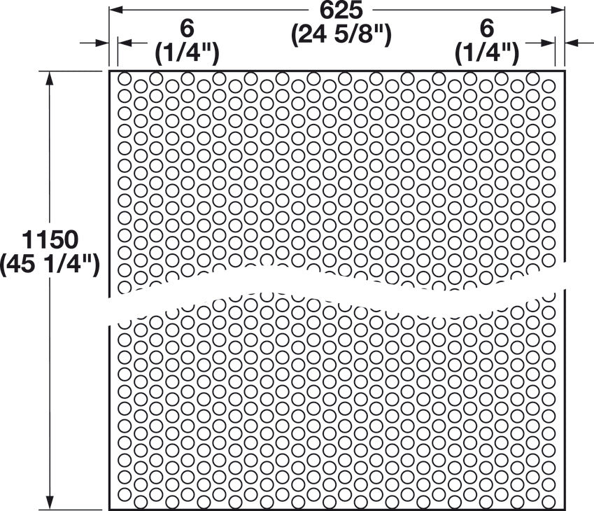 Cabinet Protector Mat, Polystyrene