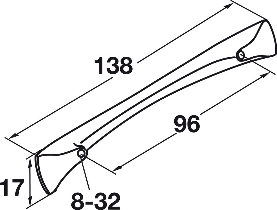 Handle, Zinc